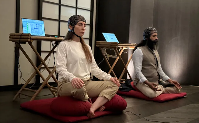 Quantified meditation session
